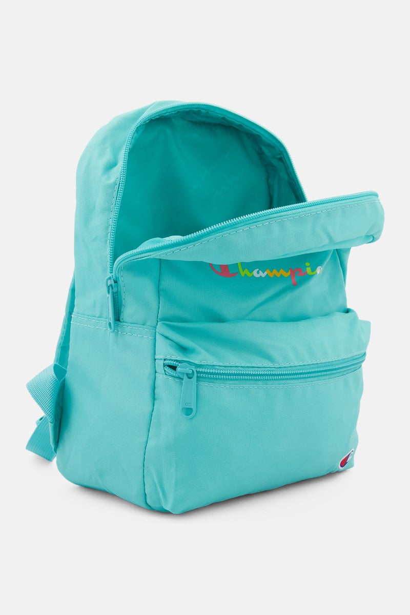 Champion Women Brand Logo Mini Back Pack 25 L x 10 W x 30 H cm, Turquoise - Image 3